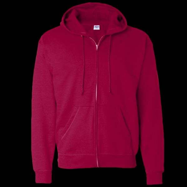 Unisex EcoSmart® Full-Zip Hooded Sweatshirt Thumbnail