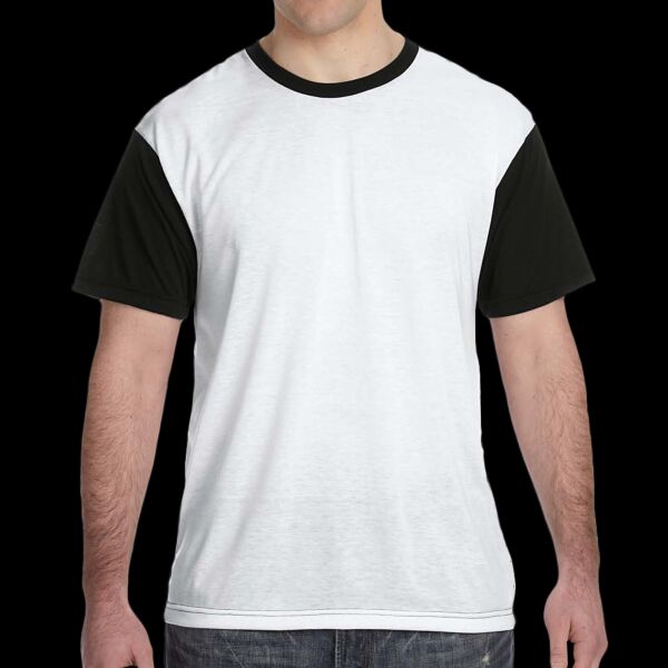 Men's Blackout Polyester Sublimation Tee Thumbnail