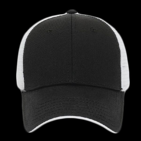 OTTO CAP 6 Panel Low Profile Mesh Back Trucker Hat Thumbnail