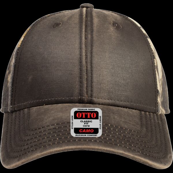 OTTO CAP Camouflage 6 Panel Low Profile Baseball Cap Thumbnail