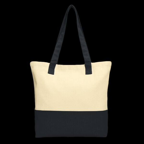Colorblock Cotton Tote Thumbnail