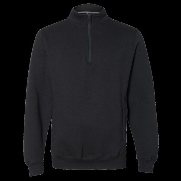 Unisex Dri Power® Quarter-Zip Cadet Collar Sweatshirt Thumbnail