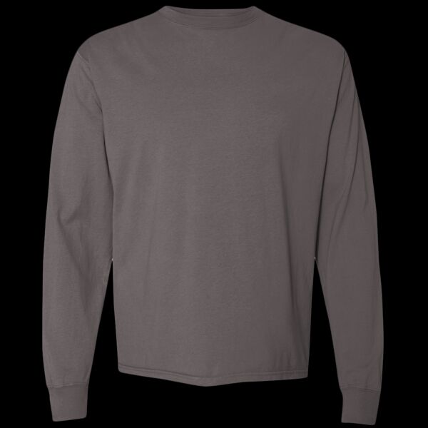 Unisex Garment-Dyed Long Sleeve T-Shirt Thumbnail