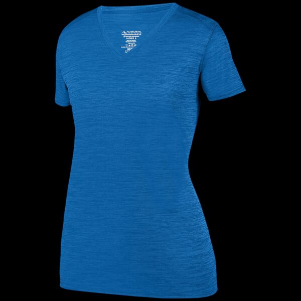 Women's Shadow Tonal Heather Training V-Neck T-Shirt Thumbnail