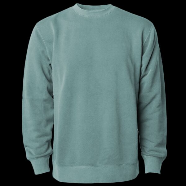 Unisex Midweight Pigment-Dyed Crewneck Sweatshirt Thumbnail
