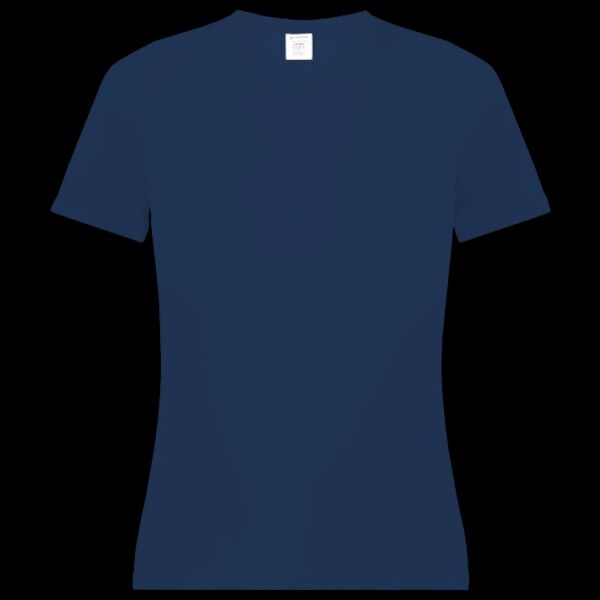 Girls' Attain Wicking V-Neck T-Shirt Thumbnail