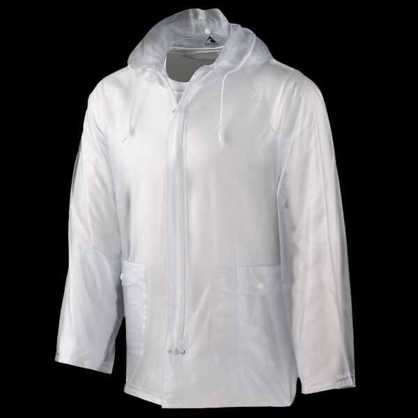 Men's Clear Hooded Rain Jacket Thumbnail
