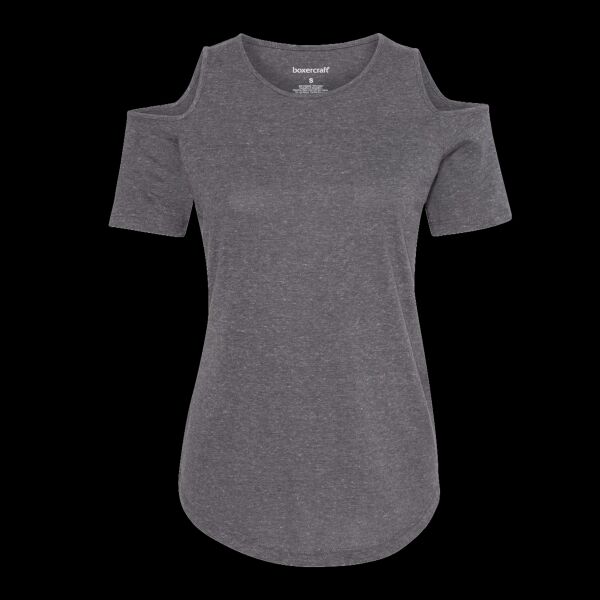 Women's Cold Shoulder T-Shirt Thumbnail