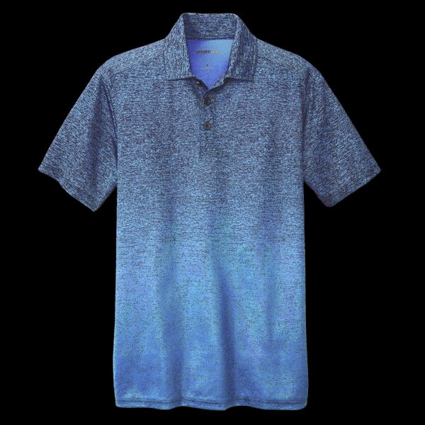 Ombre Heather Polo Thumbnail