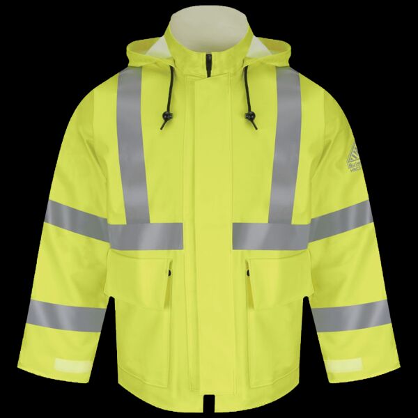 Men's Hi-Visibility Flame-Resistant Rain Jacket Thumbnail