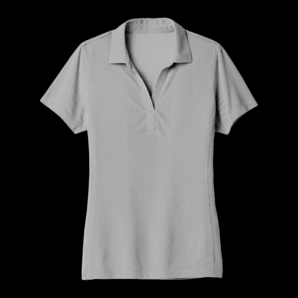 Women's Poly Oxford Pique Polo Thumbnail