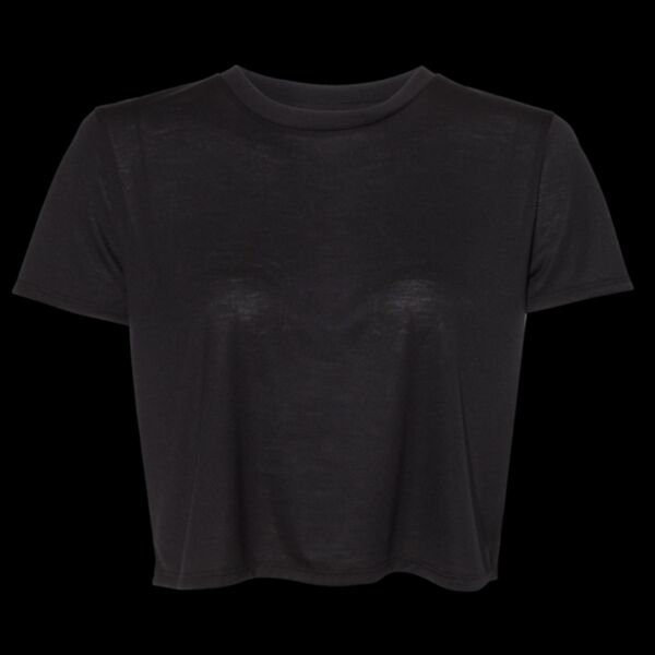 Women’s Flowy Crop Tee Thumbnail