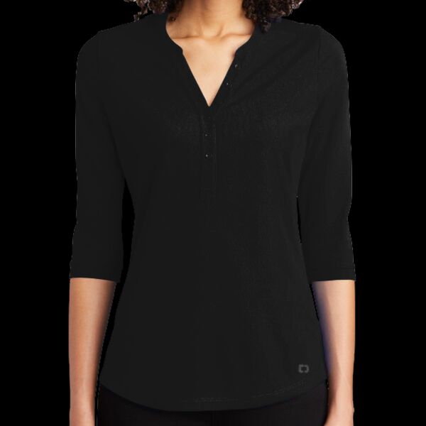 Women's Jewel Henley Thumbnail