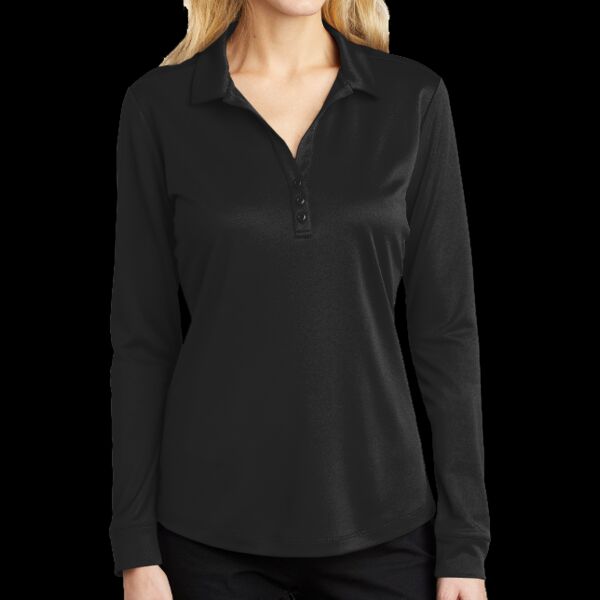Women's Silk Touch Performance Long Sleeve Polo Thumbnail