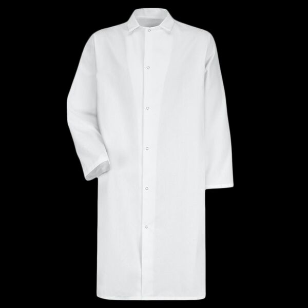 Unisex Gripper - Front Butcher Frock - No Pockets Thumbnail