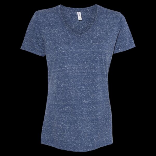 Women's Snow Heather Jersey V-Neck T-Shirt Thumbnail