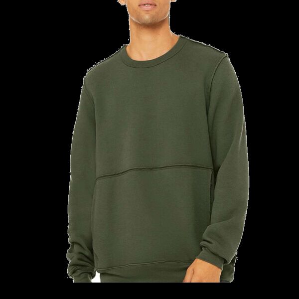 FWD Fashion Raw Seam Crewneck Sweatshirt Thumbnail