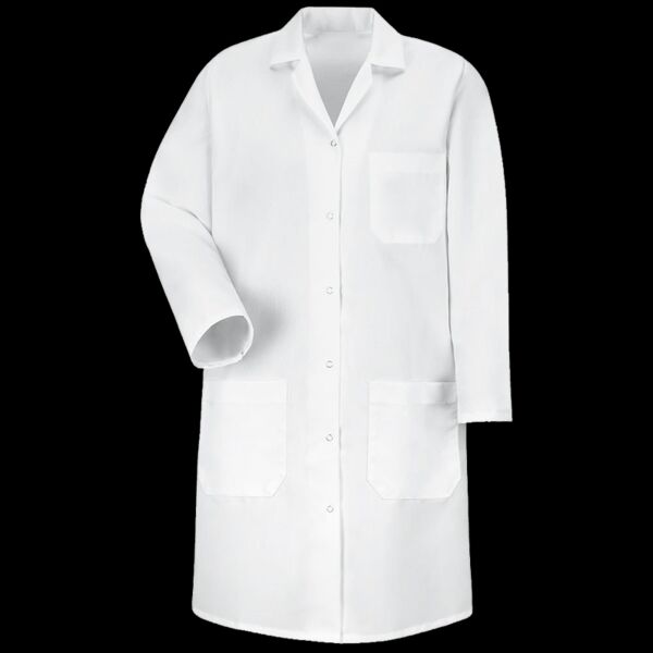 Women's Gripper Front Lab Coat Thumbnail