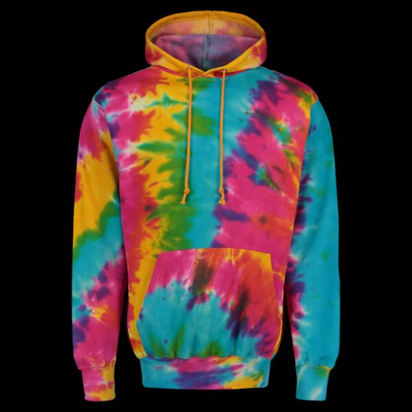 Unisex Classic Fleece Tie-Dye Hooded Sweatshirt Thumbnail
