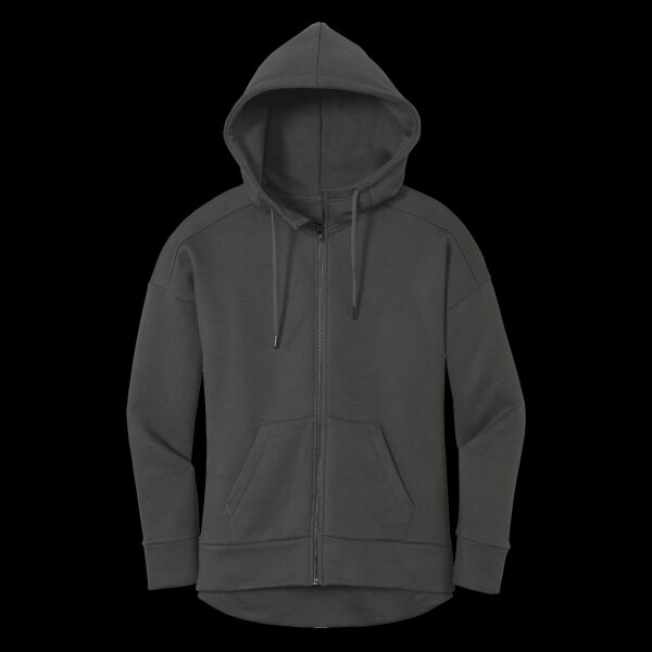 Women's Perfect Weight ® Fleece Drop Shoulder Full Zip Hoodie Thumbnail