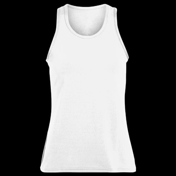 Women's Solid Racerback Tank Top Thumbnail