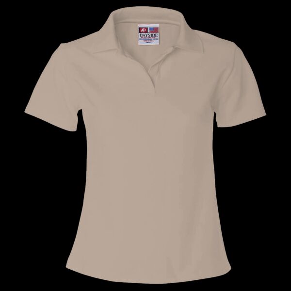 Women's USA-Made V-Neck Polo Thumbnail