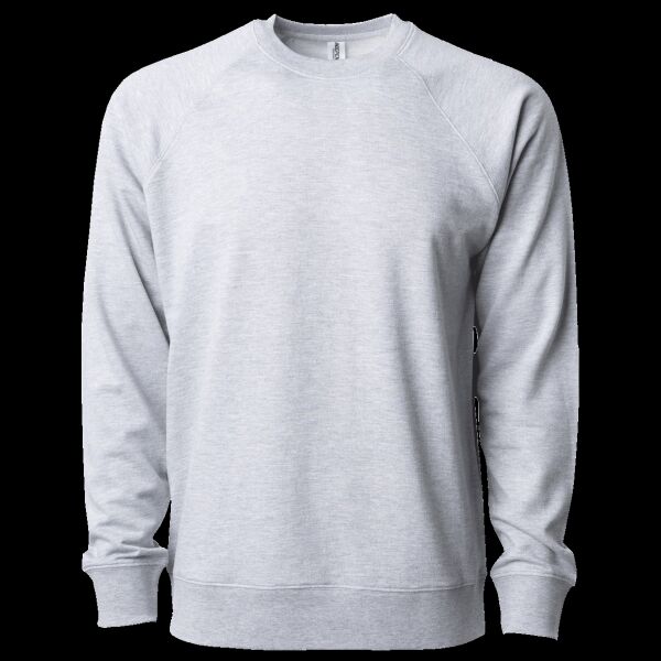 Unisex Icon Lightweight Loopback Terry Crewneck Sweatshirt Thumbnail