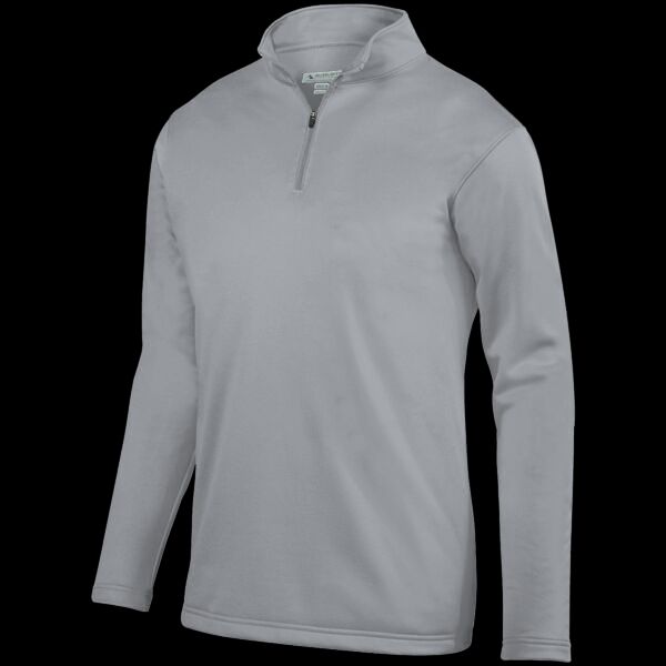 Youth Wicking Fleece Quarter-Zip Pullover Thumbnail