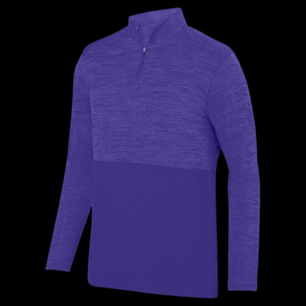 Men's Shadow Tonal Heather Quarter-Zip Pullover Thumbnail