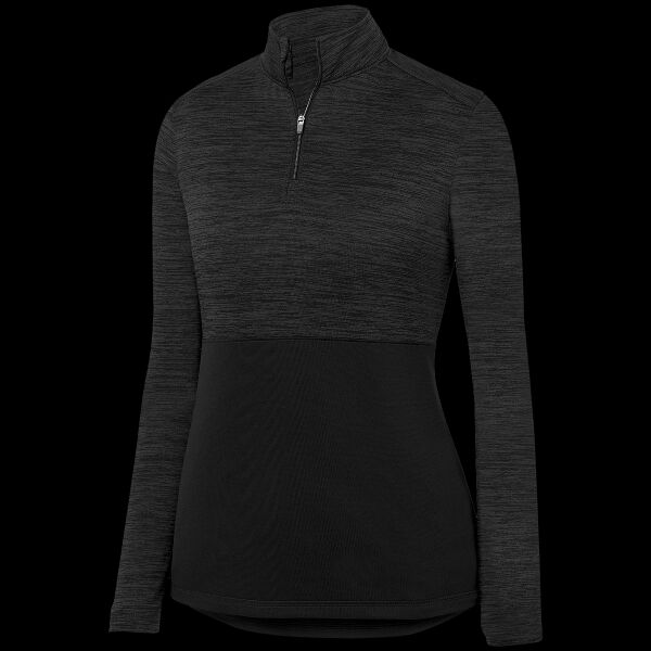 Women's Shadow Tonal Heather Quarter-Zip Pullover Thumbnail