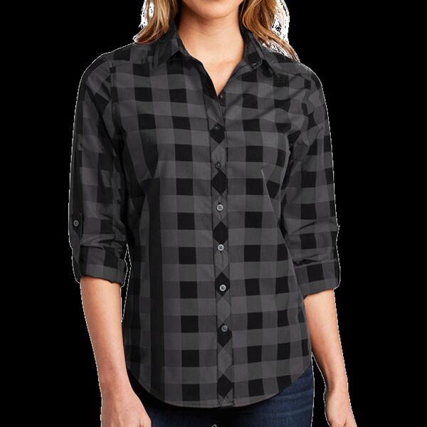 Women's Everyday Plaid Shirt Thumbnail