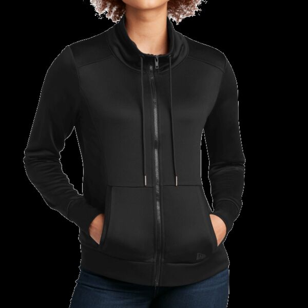 Women's Performance Terry Full Zip Cowl Thumbnail