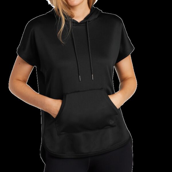 Women's Performance Terry Short Sleeve Hoodie Thumbnail