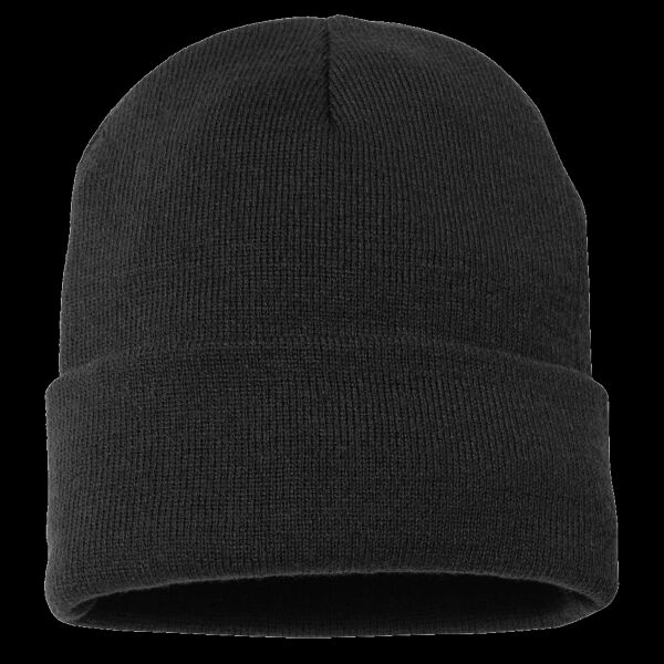 12" Jersey Lined Cuffed Beanie Thumbnail