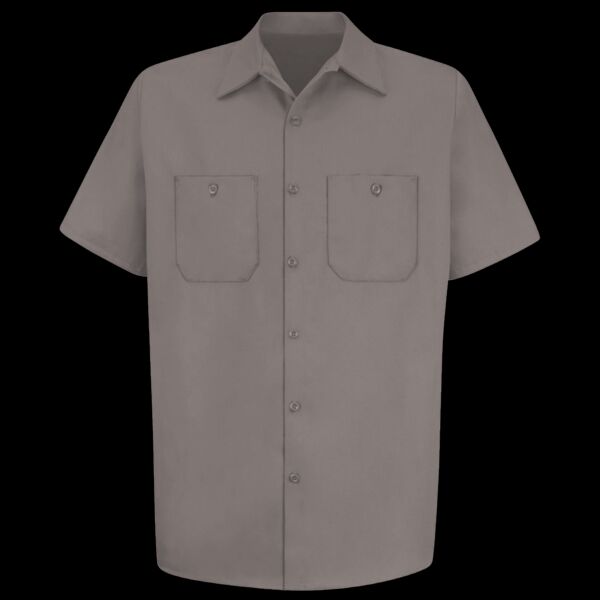 Men's Tall Cotton Short Sleeve Uniform Shirt Thumbnail