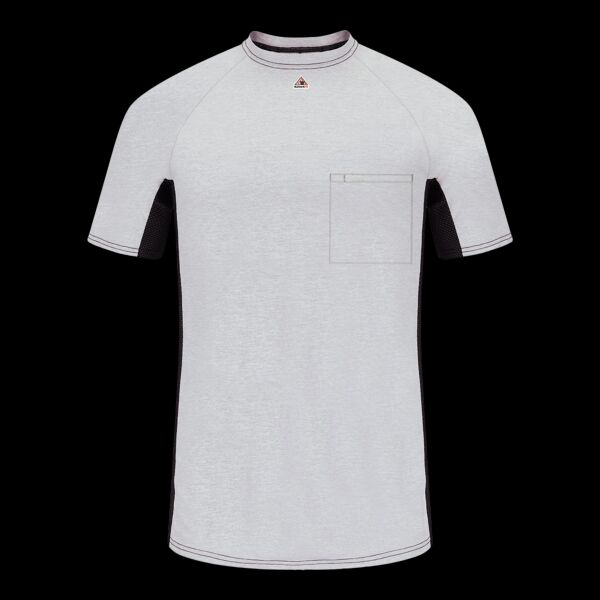 Men's FR Two-Tone Base Layer with Concealed Chest Pocket- EXCEL FR Thumbnail