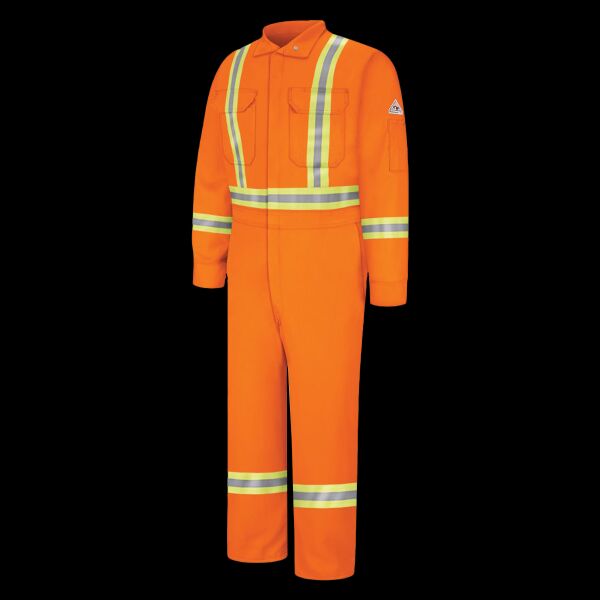 Men's Premium Coverall with CSA Compliant Reflective Trim - EXCEL FR® ComforTouch®. Thumbnail