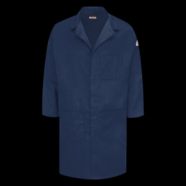 Men's Concealed Snap Front Lab Coat - EXCEL FR® ComforTouch® - 6 oz. Thumbnail