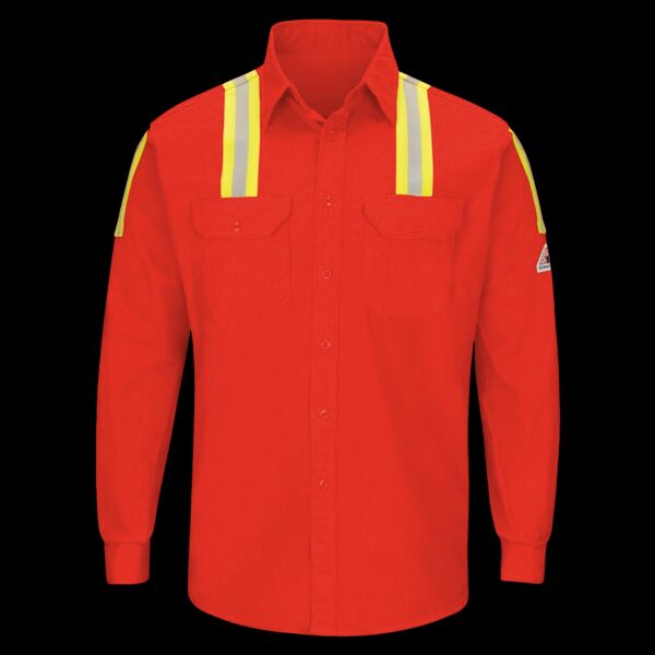 Men's Enhanced Visibility Long Sleeve Uniform Shirt Thumbnail