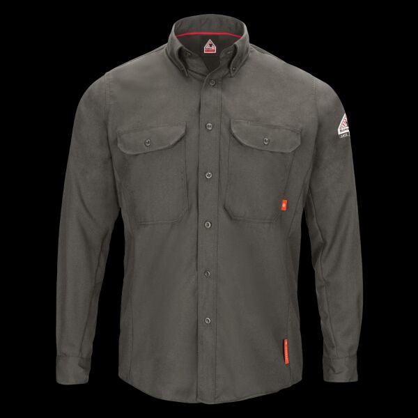 Men's iQ Series® Long Sleeve Comfort Woven Lightweight Shirt Thumbnail