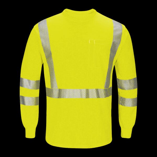 Men's Hi-Visibility Lightweight Long Sleeve T-Shirt Thumbnail