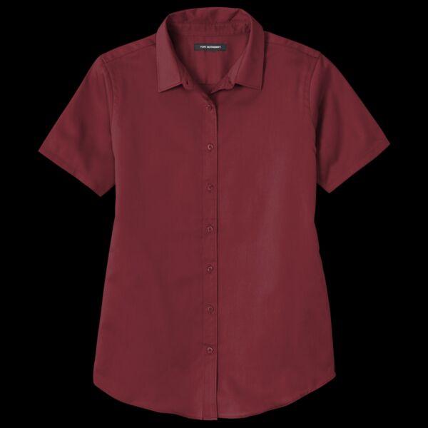 Women's Short Sleeve SuperPro React Twill Shirt Thumbnail