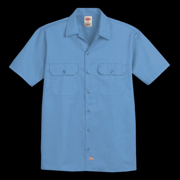 Men's Tall Short Sleeve Work Shirt Thumbnail
