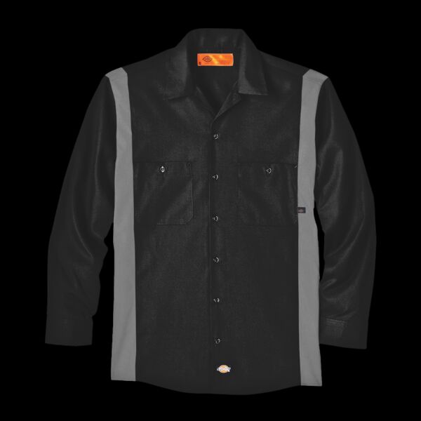 Men's Tall Industrial Colorblocked Long Sleeve Shirt Thumbnail