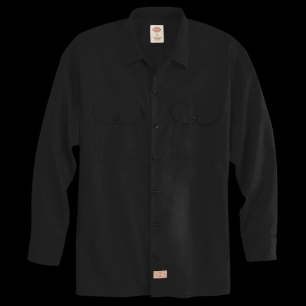 Men's Tall Long Sleeve Work Shirt Thumbnail