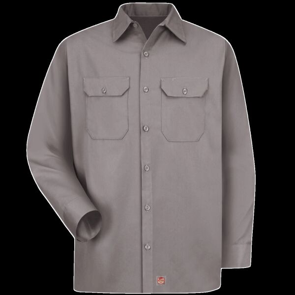 Men's Tall Utility Long Sleeve Work Shirt Thumbnail