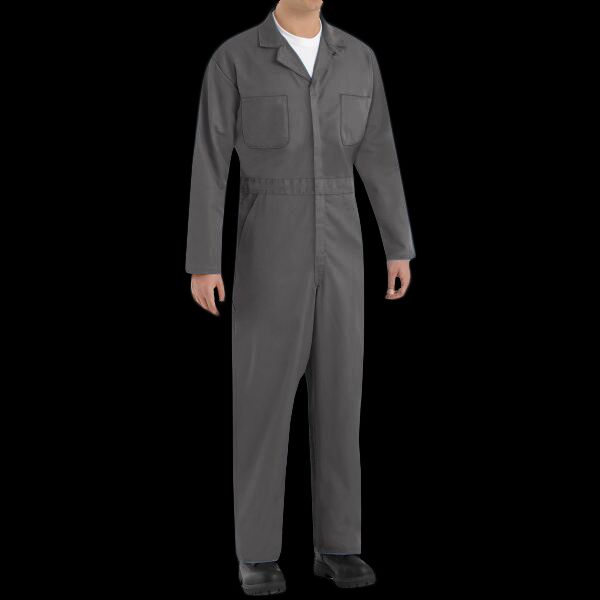 Men's Extended Sizes Twill Action Back Coverall Thumbnail