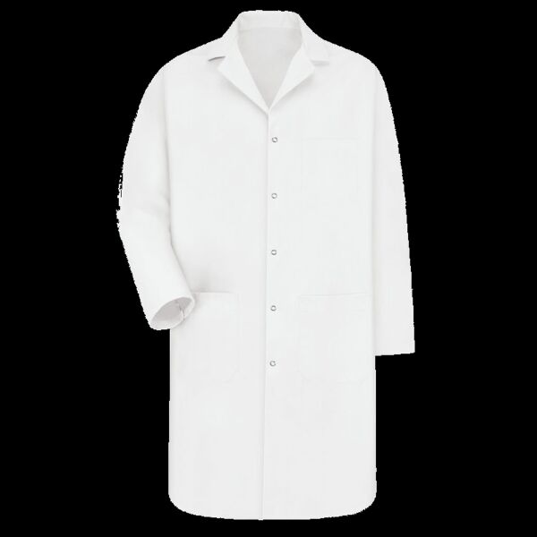 Unisex Gripper Front Lab Coat Thumbnail