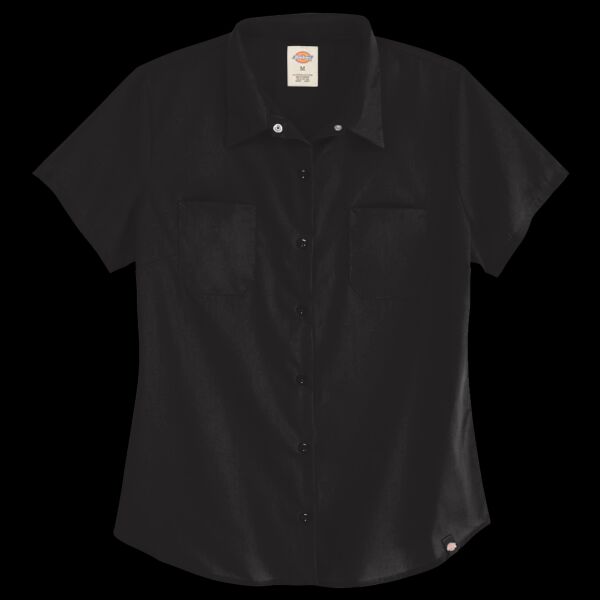 Women's Industrial Short Sleeve Work Shirt Thumbnail