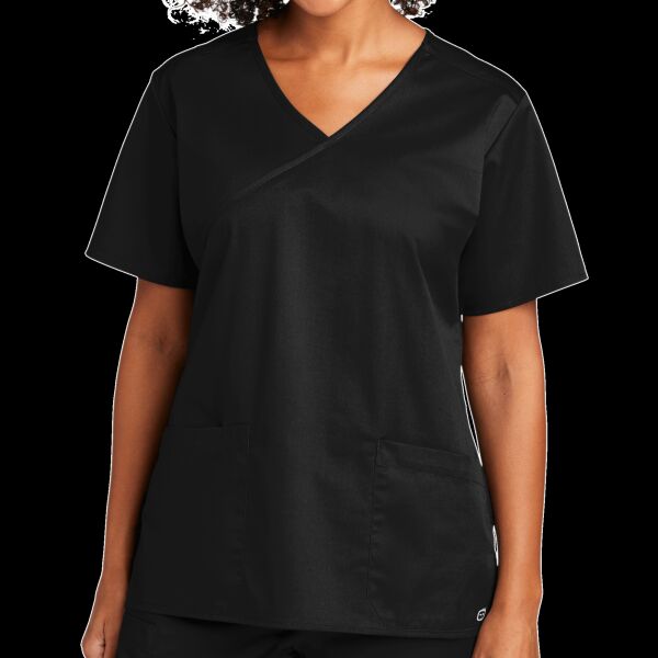 Women's WorkFlex Mock Wrap Top Thumbnail